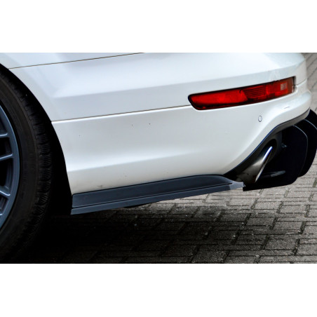 Set sottoparaurti laterali posteriori in abs Audi Q7 4L (Cod. IN-INE-380045BQSL/R-ABS-G)