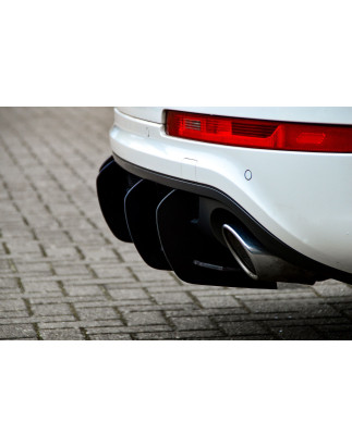 Kit pinne posteriori per diffusore Audi Q7 4L (Cod. IN-INE-380045BQSRT-ABS)
