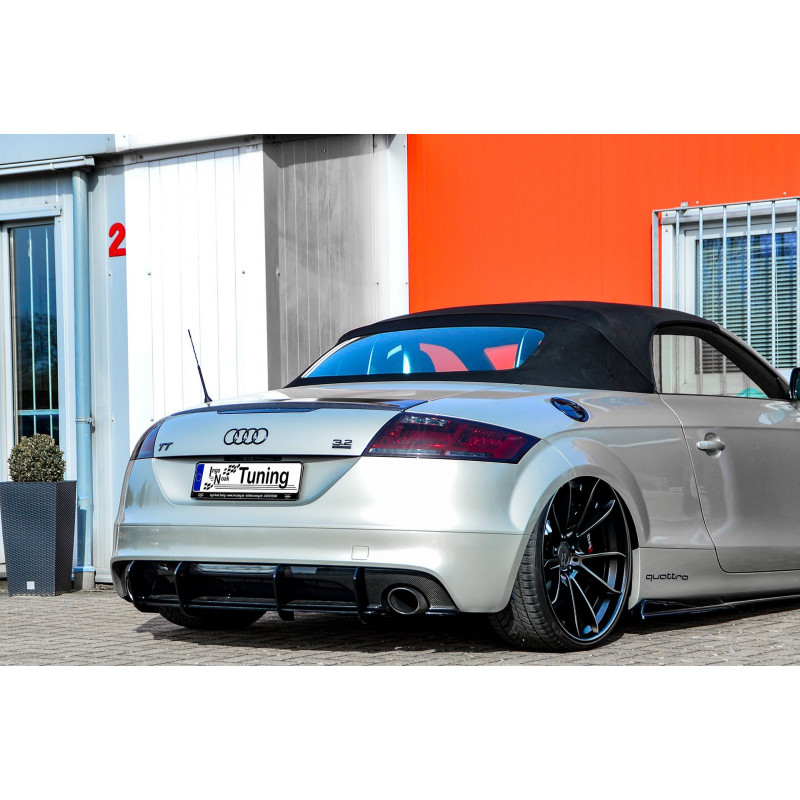 Estrattore posteriore  ( adatto solo per original 3.2 V6 S-Line Heckdiffusor!) Audi TT 8J S-Line (Co