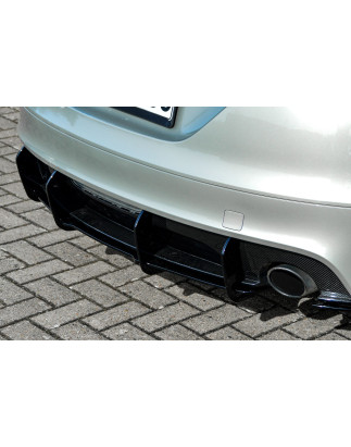 Estrattore posteriore  ( adatto solo per original 3.2 V6 S-Line Heckdiffusor!) Audi TT 8J S-Line (Co