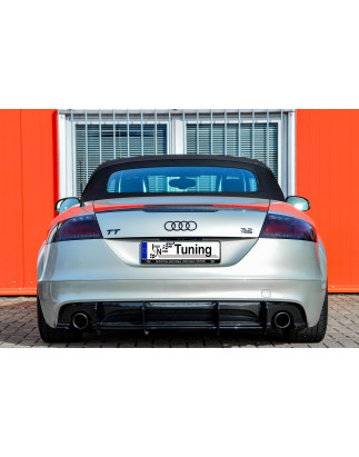 Estrattore posteriore  ( adatto solo per original 3.2 V6 S-Line Heckdiffusor!) Audi TT 8J S-Line (Co