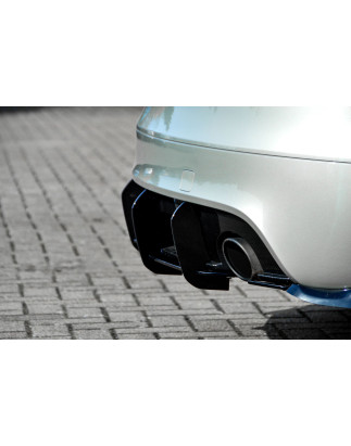 Estrattore posteriore  ( adatto solo per original 3.2 V6 S-Line Heckdiffusor!) Audi TT 8J S-Line (Co