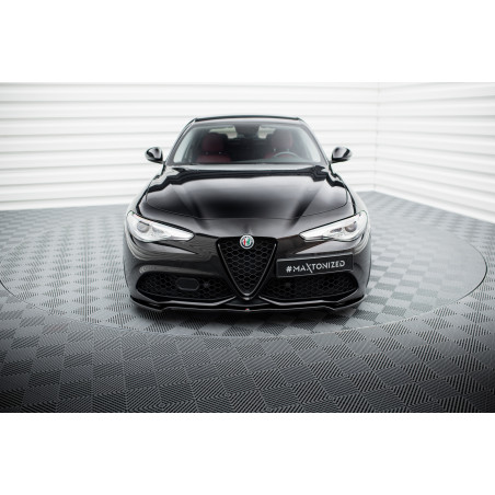 SPLITTER ANTERIORE V.1 ALFA ROMEO GIULIA VELOCE (Cod. M-AL-GI-1-VEL-FD1G)