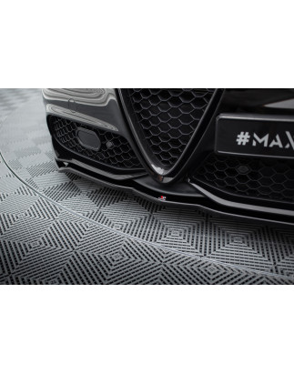 SPLITTER ANTERIORE V.1 ALFA ROMEO GIULIA VELOCE (Cod. M-AL-GI-1-VEL-FD1G)