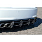 Kit pinne posteriori per diffusore Audi TTS 8S (Cod. IN-INE-380045CRT-ABS)