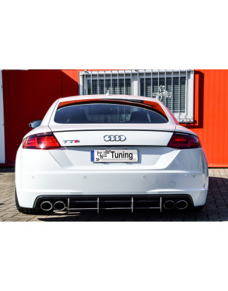 Kit pinne posteriori per diffusore Audi TTS 8S (Cod. IN-INE-380045CRT-ABS)