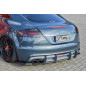 Diffusore paraurti posteriore inserto centrale e laterali Audi TTS 8J  (Cod. IN-INE-380045TTSRT-ABS 
