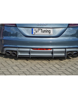 Diffusore paraurti posteriore inserto centrale e laterali Audi TTS 8J  (Cod. IN-INE-380045TTSRT-ABS 