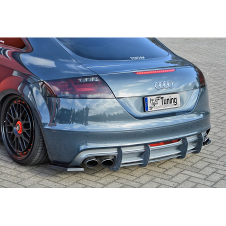 Diffusore paraurti posteriore inserto centrale e laterali Audi TTS 8J  (Cod. IN-INE-380045TTSRT-ABS 