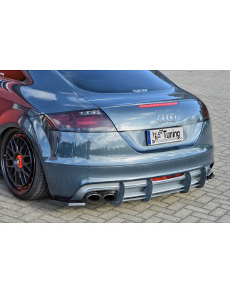Diffusore paraurti posteriore inserto centrale e laterali Audi TTS 8J  (Cod. IN-INE-380045TTSRT-ABS 