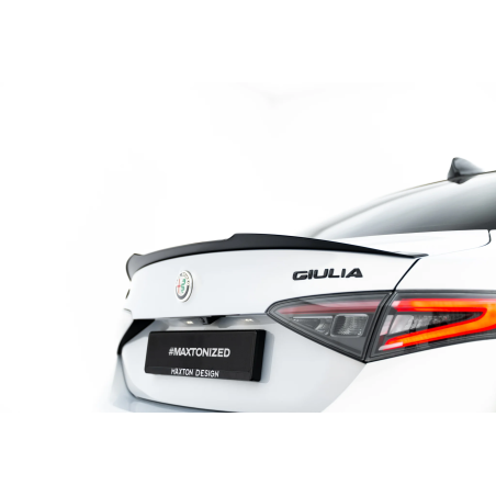 Spoiler Cap Alfa Romeo Giulia Standard / Sport / Quadrifoglio (Cod. M-AL-GI-1-VEL-CAP1G)