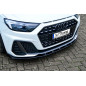 Spoiler paraurti anteriore in abs con flaps laterali Audi A1 (GB) (Cod. IN-INE-390031CSL(W)-ABS )