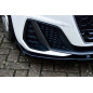 Spoiler paraurti anteriore in abs con flaps laterali Audi A1 (GB) (Cod. IN-INE-390031CSL(W)-ABS )