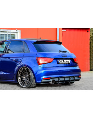 Kit pinne posteriori per diffusore Audi A1 (8X) + Sportback (Cod. IN-INE-390045BRT-ABS)