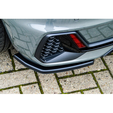 Set sottoparaurti laterali posteriori in abs Audi A1 (GB) (Cod. IN-INE-390045CSLL/R-ABS)
