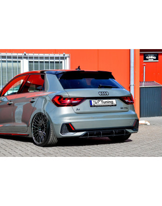 Kit pinne posteriori per diffusore adatto per veicoli con terminali di scarico non visibili Audi A1 