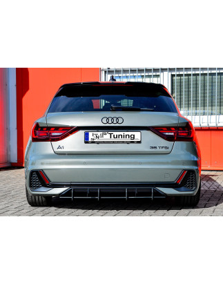 Kit pinne posteriori per diffusore adatto per veicoli con terminali di scarico non visibili Audi A1 