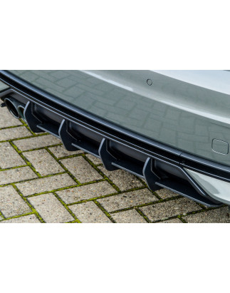 Kit pinne posteriori per diffusore  Audi A1 (GB) (Cod. IN-INE-390045CSLORT-ABS-C)