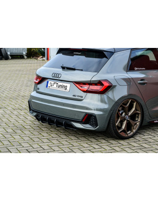 Kit pinne posteriori per diffusore  Audi A1 (GB) (Cod. IN-INE-390045CSLORT-ABS-C)
