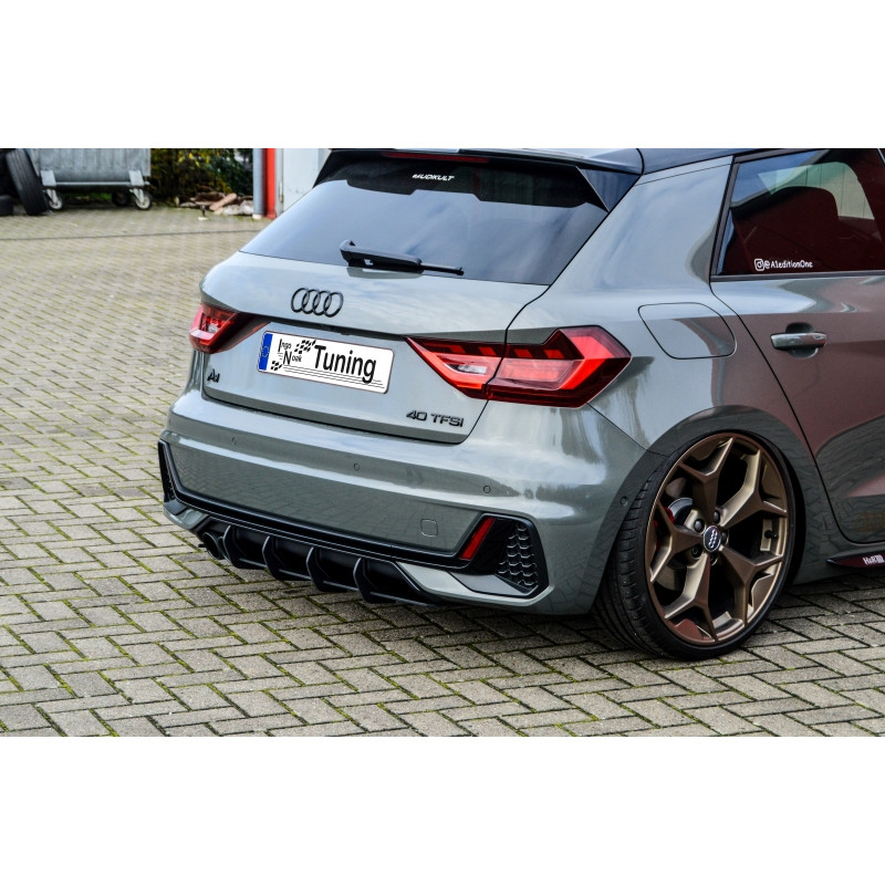 Kit pinne posteriori per diffusore  Audi A1 (GB) (Cod. IN-INE-390045CSLRT-ABS)