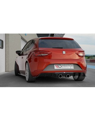 Sottoparaurti posteriore V.2 Seat Leon Cupra  Mk3 Facelift (Cod. M-SE-LE-3F-CU-RS2G)