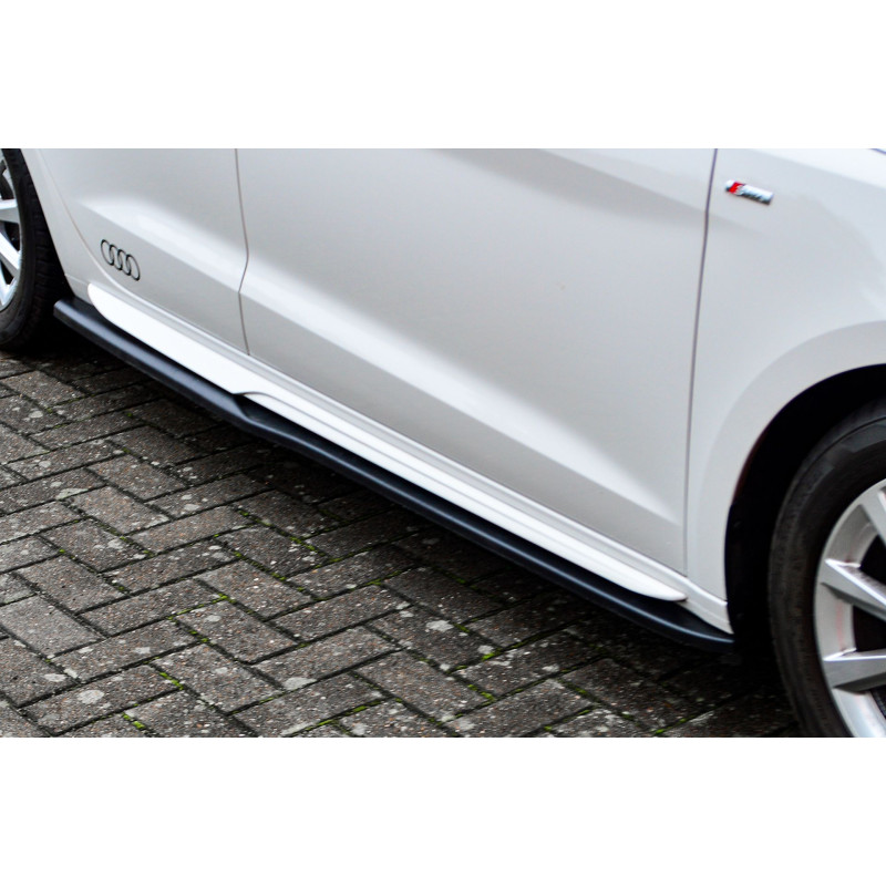 Set minigonne Cup con flaps posteriori Race look Audi A1 (GB) (Cod. IN-INE-390050CSL-ABS) Set minigonne Cup con flaps posteriori Race look Audi A1 (GB) (Cod. IN-INE-390050CSL-ABS)