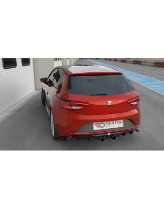 Sottoparaurti posteriore V.2 Seat Leon Cupra  Mk3 Facelift (Cod. M-SE-LE-3F-CU-RS2G)