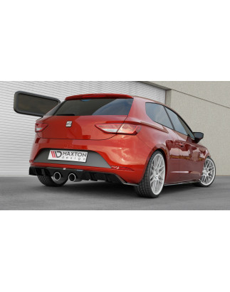 Sottoparaurti posteriore V.2 Seat Leon Cupra  Mk3 Facelift (Cod. M-SE-LE-3F-CU-RS2G)