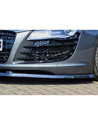 Spoiler paraurti anteriore in abs adatto per V8+V10+GT+LMX Audi R8 42 (Cod. IN-INE-400031-ABS)