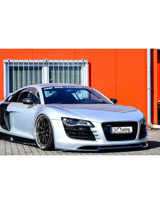 Spoiler paraurti anteriore in abs adatto per V8+V10+GT+LMX Audi R8 42 (Cod. IN-INE-400031-ABS-2)