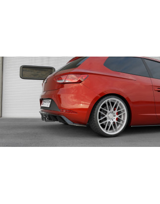 Sottoparaurti posteriore V.2 Seat Leon Cupra  Mk3 Facelift (Cod. M-SE-LE-3F-CU-RS2G)