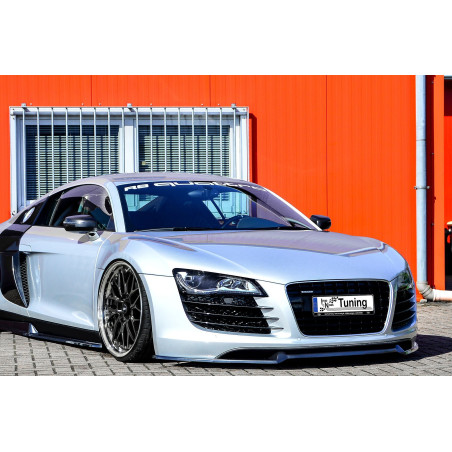 Spoiler paraurti anteriore in abs adatto per V8+V10+GT+LMX Audi R8 42 (Cod. IN-INE-400031-ABS-G-2)