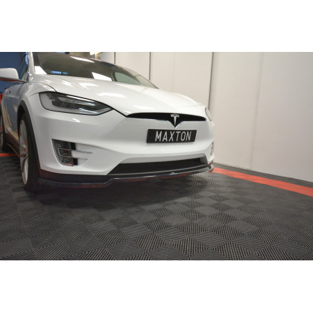 SPLITTER ANTERIORE V.1 TESLA MODEL X (Cod. M-TE-MODELX-FD1G)