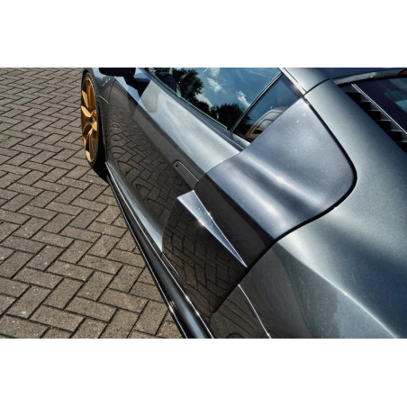 Side Blades in verbreiterter V10 Optik adatto solo per V8 Coupe  ( Orignalblade wird als Träger gen