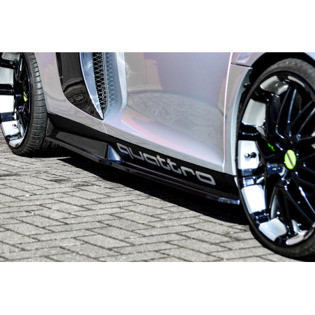 Minigonne im Cup Look con flaps laterali (per V10 ) Audi R8 42 (Cod. IN-INE-400950-ABS-C)
