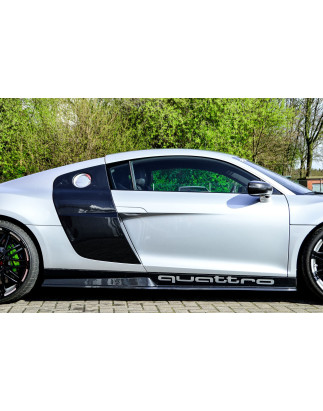 Minigonne im Cup Look con flaps laterali (per V10 ) Audi R8 42 (Cod. IN-INE-400950-ABS-C)