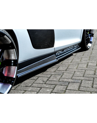 Minigonne im Cup Look con flaps laterali (per V10 ) Audi R8 42 (Cod. IN-INE-400950-ABS-C)
