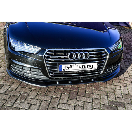 Spoiler paraurti anteriore in abs Audi A7 4G C7 Facelift (Cod. IN-INE-410031B-ABS-G)