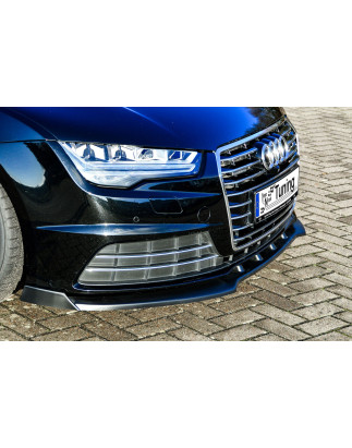 Spoiler paraurti anteriore in abs con flaps laterali Audi A7 4G C7 Facelift (Cod. IN-INE-410031B-ABS