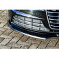 Spoiler paraurti anteriore in abs con flaps laterali Audi A7 4G C7 Facelift (Cod. IN-INE-410031B-ABS