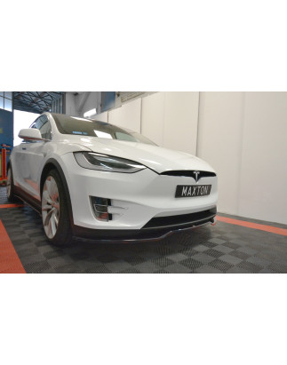 SPLITTER ANTERIORE V.2 TESLA MODEL X (Cod. M-TE-MODELX-FD2G)