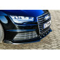 Spoiler paraurti anteriore in abs con flaps laterali Audi A7 4G C7 Facelift (Cod. IN-INE-410031B-ABS