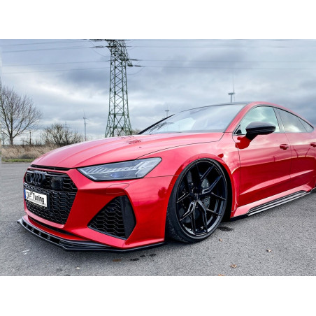 Spoiler paraurti anteriore in abs Audi RS7  Typ C8 4K (Cod. IN-INE-410031CRS-ABS)
