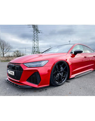 Spoiler paraurti anteriore in abs Audi RS7  Typ C8 4K (Cod. IN-INE-410031CRS-ABS-C)