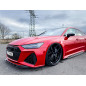 Spoiler paraurti anteriore in abs Audi RS7  Typ C8 4K (Cod. IN-INE-410031CRS-ABS-C)