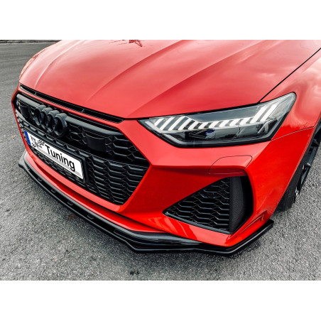 Spoiler paraurti anteriore in abs Audi RS7  Typ C8 4K (Cod. IN-INE-410031CRS-ABS-G)