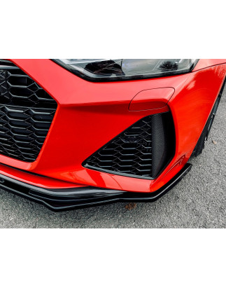Spoiler paraurti anteriore in abs Audi RS7  Typ C8 4K (Cod. IN-INE-410031CRS-ABS-G)