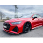 Spoiler paraurti anteriore in abs con flaps laterali Audi RS7  Typ C8 4K (Cod. IN-INE-410031CRS-ABS(
