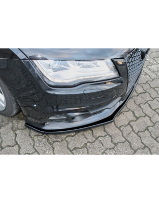 Spoiler paraurti anteriore in abs Audi A7 S-Line + S7  (Cod. IN-INE-410031SL-ABS)