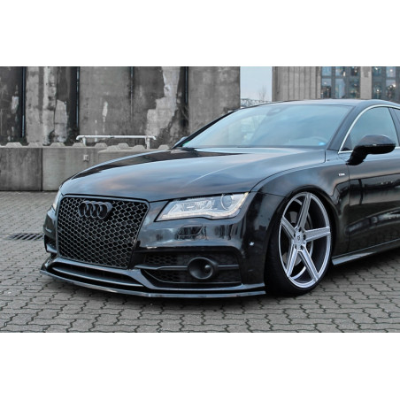 Spoiler paraurti anteriore in abs Audi A7 S-Line + S7  (Cod. IN-INE-410031SL-ABS-G)